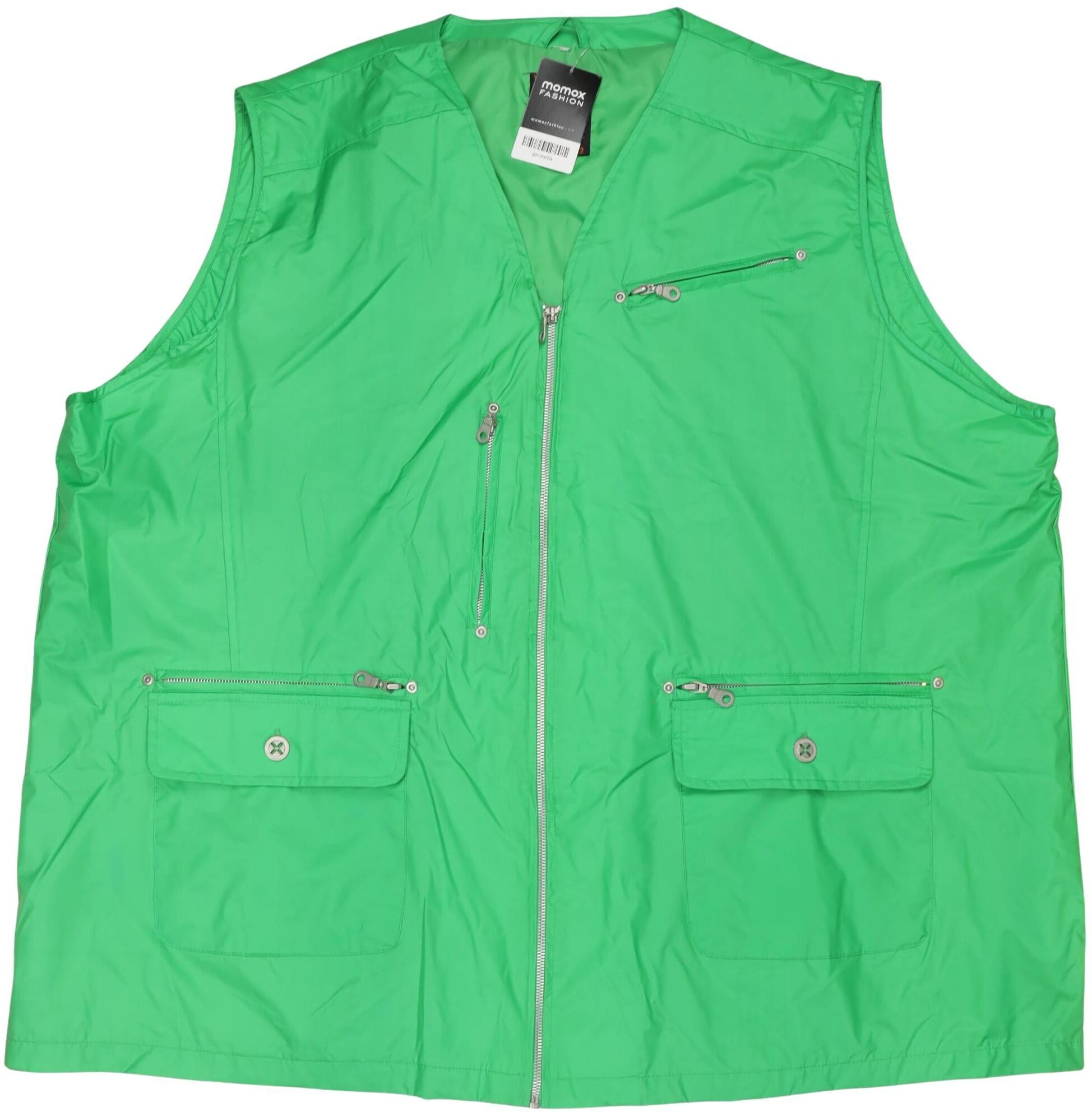 Ulla Popken Damen Weste, Grün, Gr. 5Xl, Synthetik - Second Hand