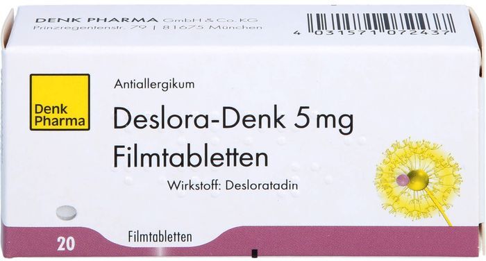 Denk Pharma GmbH & Co. KG DESLORA-Denk 5 mg Filmtabletten 20 St.