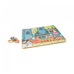 holzspielerei Holz-Puzzle - Piratenschiff 281096