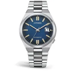 Citizen Tsuyosa Automatic Herrenuhr NJ0151-88L Edelstahl Blau