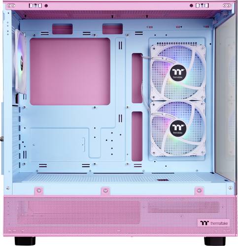 Thermaltake View 270 Plus TG ARGB Bubble Pink Midi-Tower Gaming-Gehäuse Pink, Blau