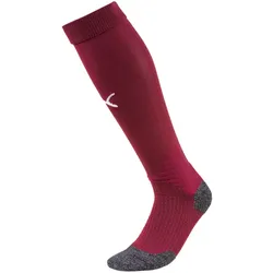 PUMA Team LIGA Stutzenstrümpfe cordovan/puma white 35-38