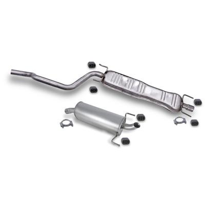 Bestprice Schalldämpfer Set + Montagematerial [Hersteller-Nr. 40675305] für Opel