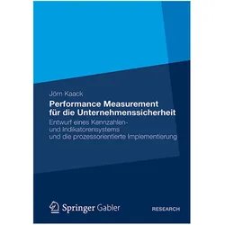 Performance-Measurement für die Unternehmenssicherheit, Fachbücher von Jörn Kaack