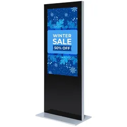 Digitale Infostele Slim 55" mit Bildschirm