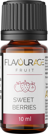 Flavourage Sweet Berries Aroma Concentrato 10ml Frutti Di Bosco
