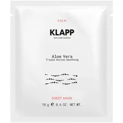 KLAPP Cosmetics Balance Aloe Vera Sheet Mask 1 Stk.