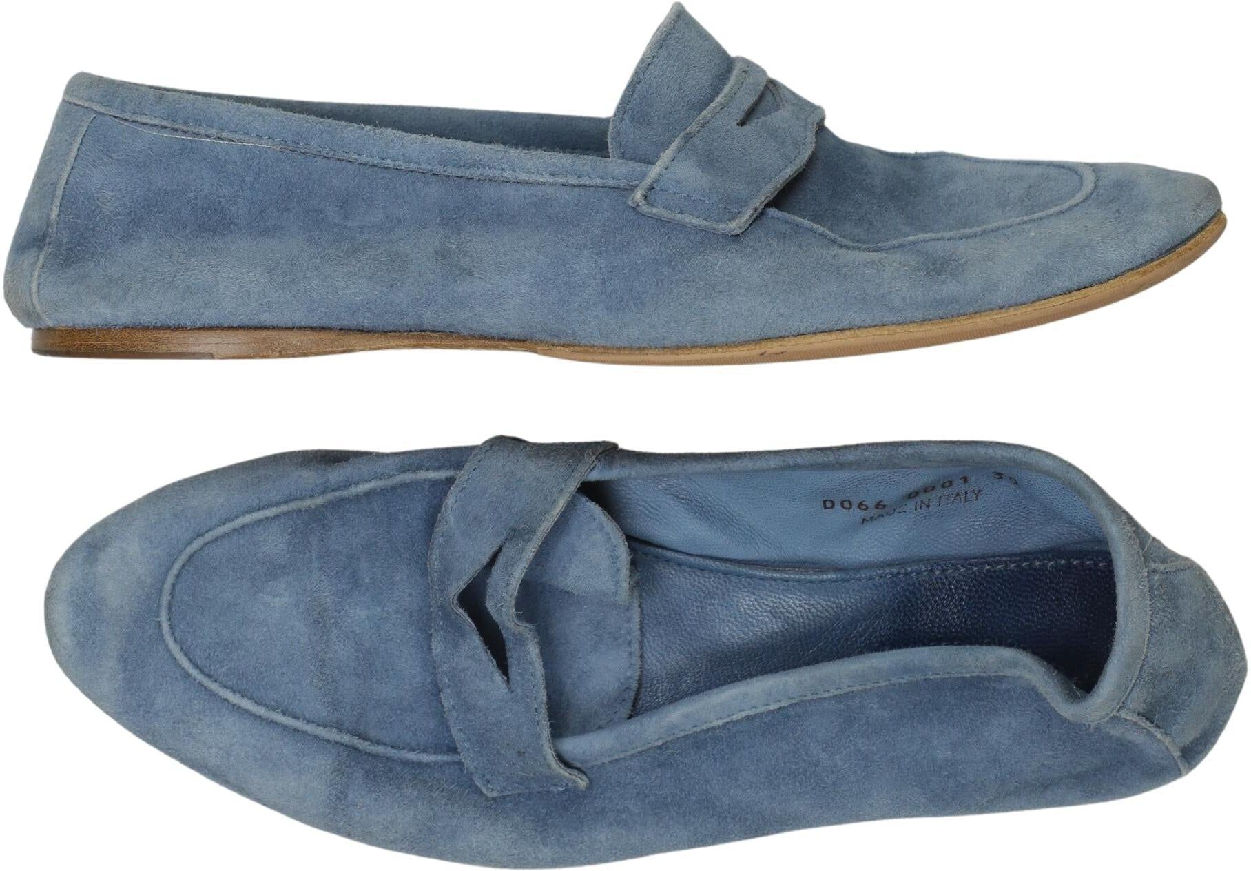 Patrizio Dolci Damen Halbschuh, Blau, Gr. EU 39, Leder - Second Hand