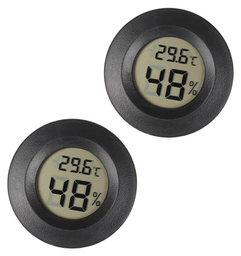 Dripio Runder hygrothermometer, 2 stuks, voor 3D-printers en droogkasten
