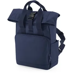 BagBase Mini Roll-Top Rucksack mit Doppelgriff BG118S navy dusk 23 x 32 x 11 cm