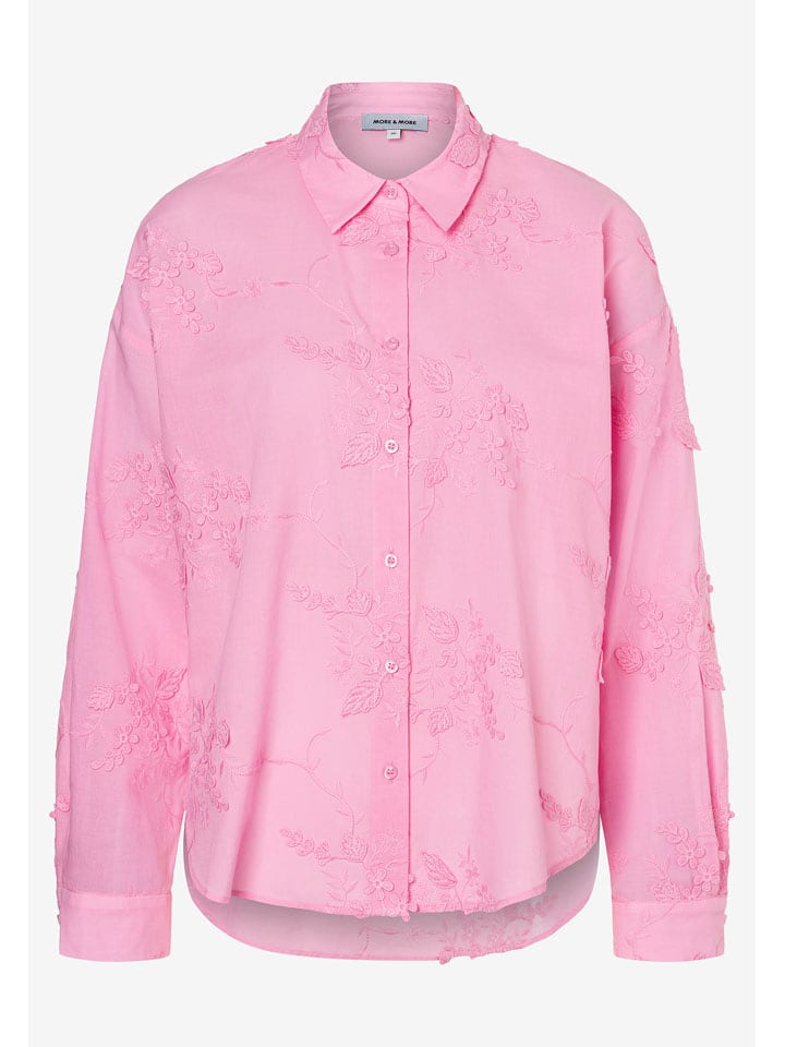 More & More Bluse in Rosa - 40