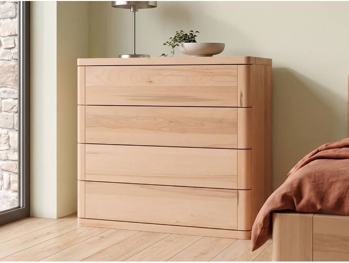Kommode „Diana“ Kernbuche 100 cm Massivholz Buche