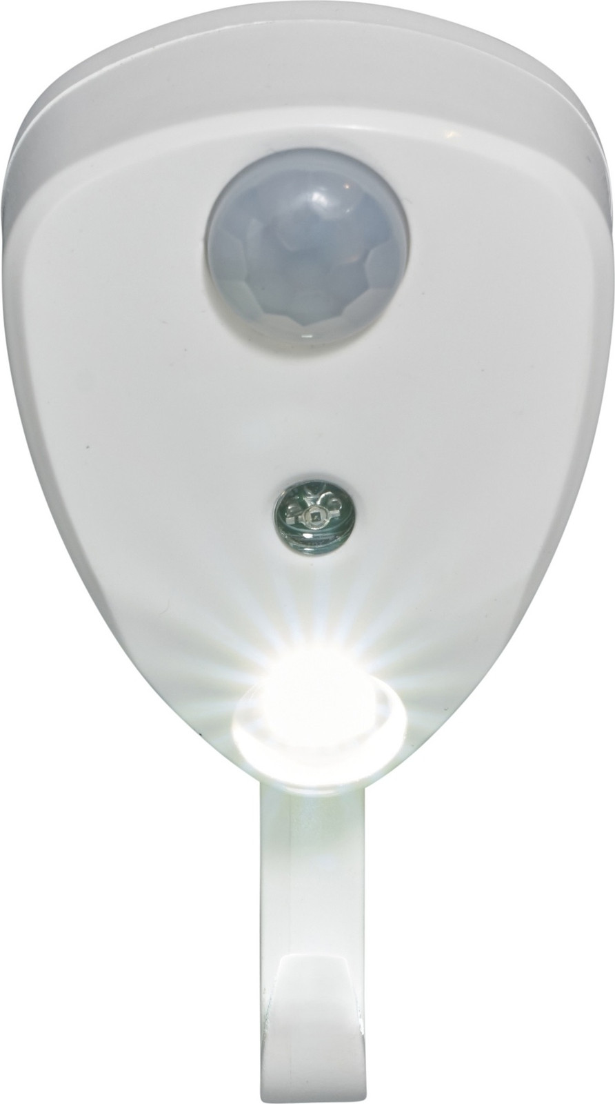 Northpoint LED-sensorlamp met sleutelhanger, voorzien van bewegingssensor en schemersensor