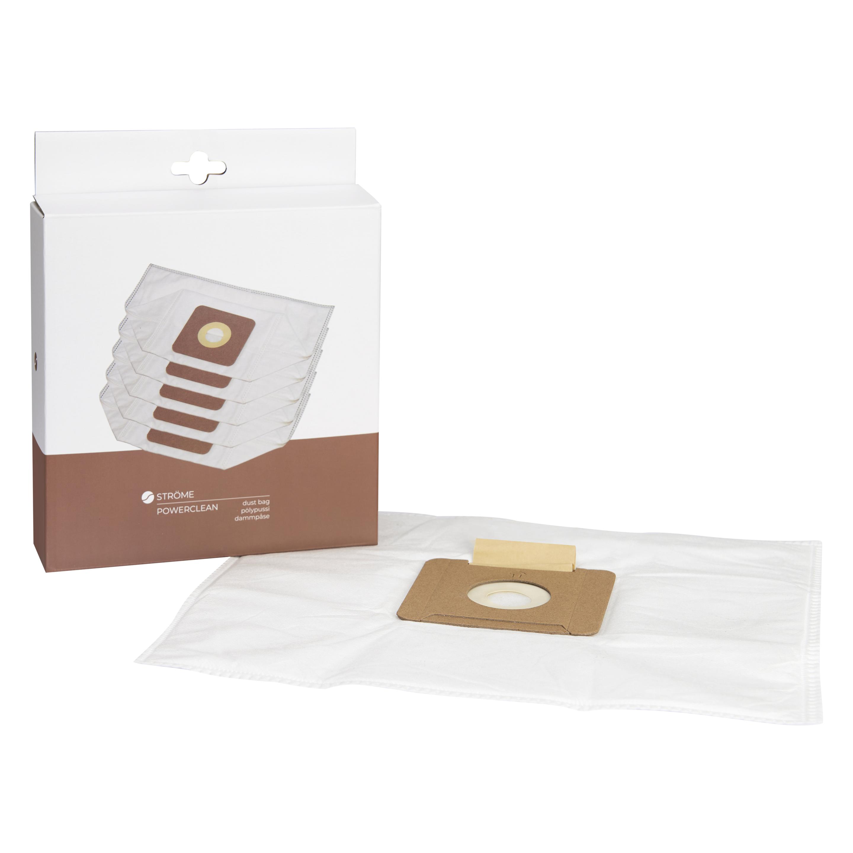 Ströme PowerClean Vacuum bags, 5 pack (5x) (49878642)