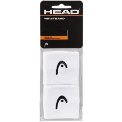 HEAD Schweißbänder 2er-Pack Weiß - klein