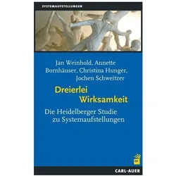 Dreierlei Wirksamkeit, Fachbücher von Jochen Schweitzer, Christina Hunger, Jan Weinhold, Annette Bornhäuser, Gunthard Weber, Diana Drexler