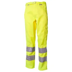 Warnschutz Bundhose "UNI" - 48 - uni gelb