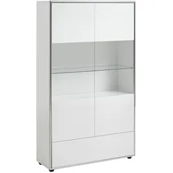 Ebuy24, Vitrine + Buffetschrank, Vitrine Kenan (100 x 35 x 170 cm)