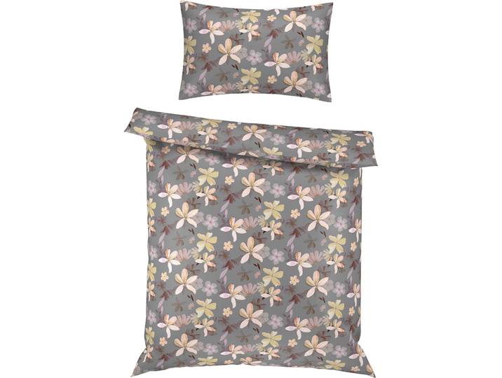 Bettgarnitur Jakob 160x210+50x70cm - Material: 100% Baumwoll-Satin