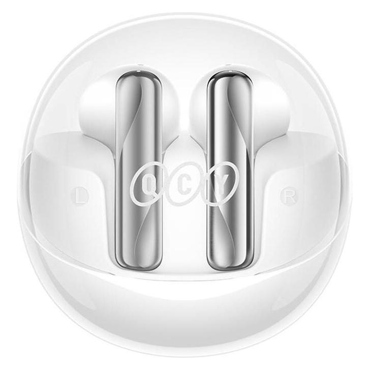 QCY TWS AilyBuds Clear T32 Headphones (white) (5 h, Kabellos) (T32 white)