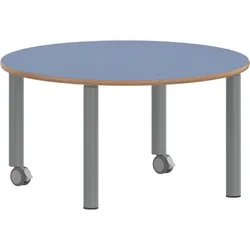 Tisch ZALOTTI mit Linoleum-Belag