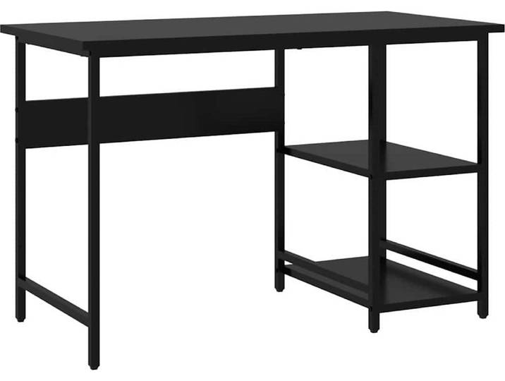 vidaXL Computertisch Schwarz 105x50x72 cm MDF und Metall