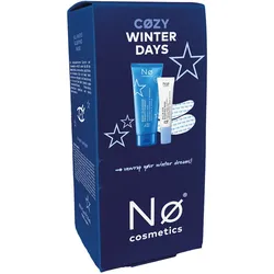 Nø Cosmetics Cozy Winter Days Set (Body Cleanser 75ml + Eye Mask 15ml + 1 Paar Augenpads)
