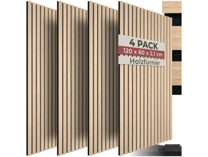 Akustikpaneele Sonic Wall Holzoptik - Eiche hell