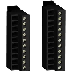 Schneider Electric TMAT2MSET Steckersatz, Modicon M221/TM3, passend für M221M SPS und TM3 Module, Schraubklemmen