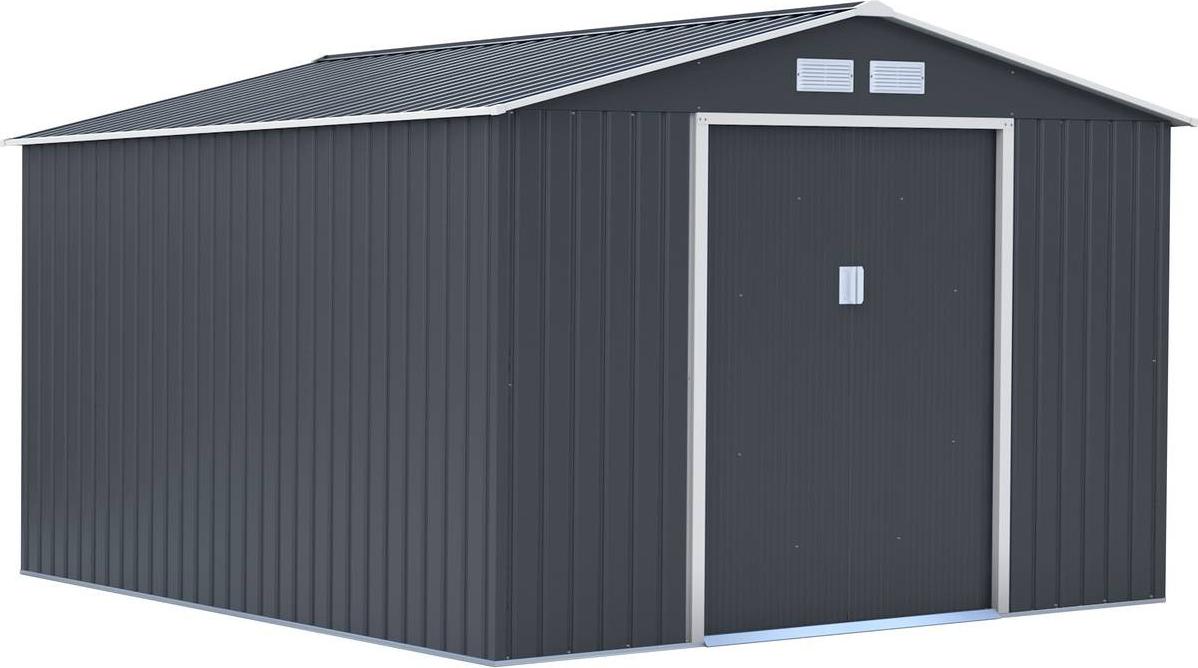 Gerätehaus aus Metall "Vegas" - 12,98 m² - Grau