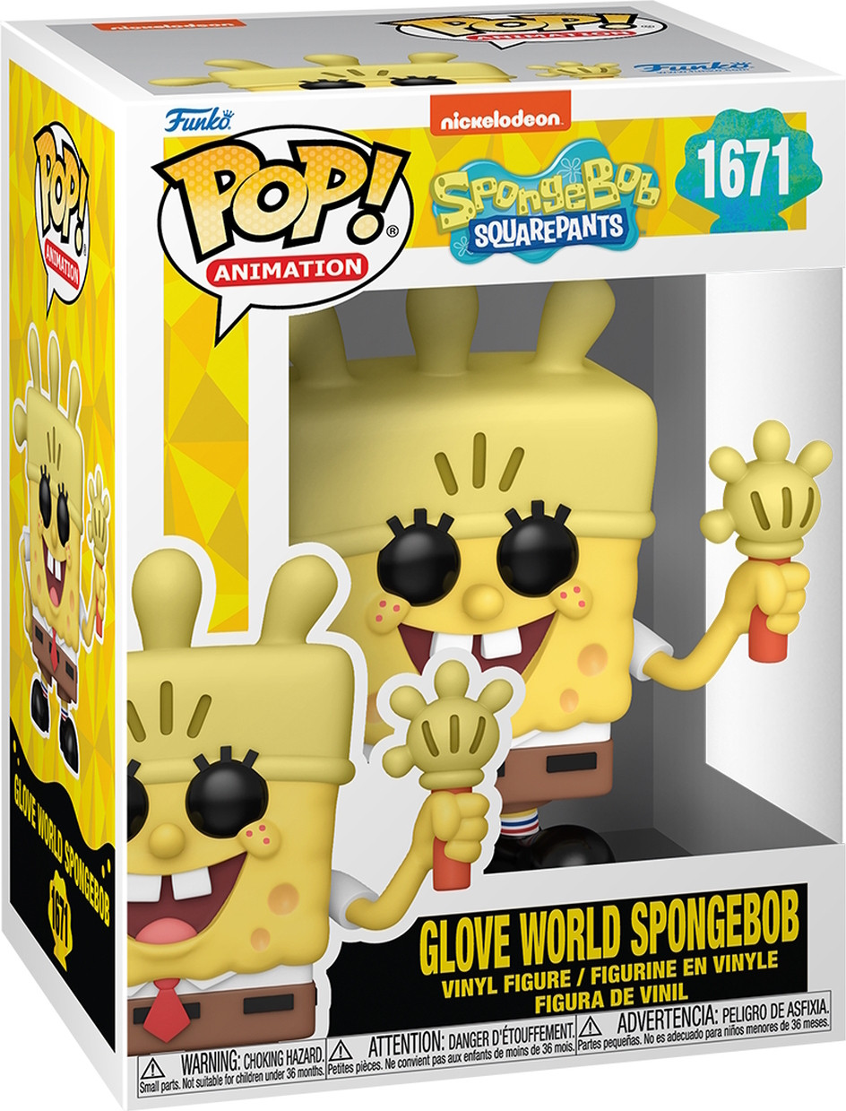 Funko Pop! Vinyl figuur SpongeBob Squarepants - Glove World Spongebob 1671