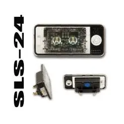 Kufatec 39264 LED Kennzeichenleuchte - Original Audi - 4H0 943 021 / 4H0 943022