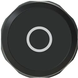 ABB MP1-7036 Drucktaster beschriftet, schwarz, flach-tastend Kunststoff, weisses Symbol mit -0-, nicht beleuchtbar 1SFA611100R7036