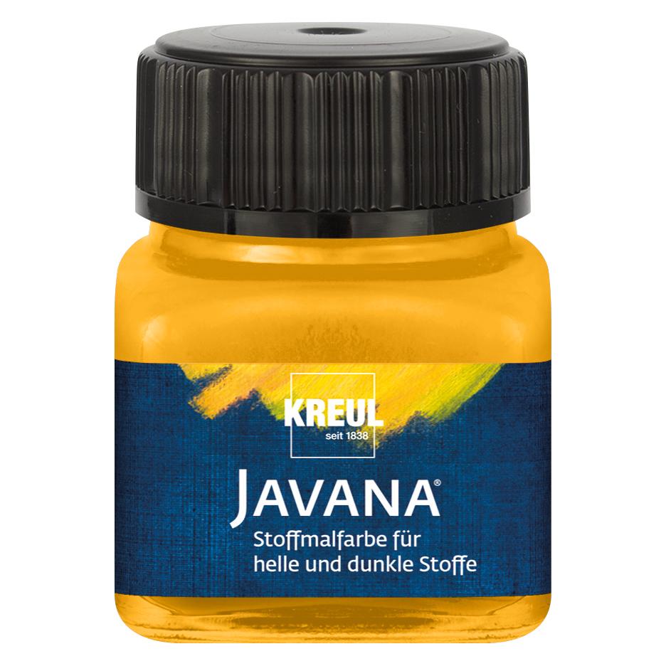 Kreul Javana Stoffmalfarbe für helle und dunkle Stoffe, 20 ml (20 ml) (23252021)