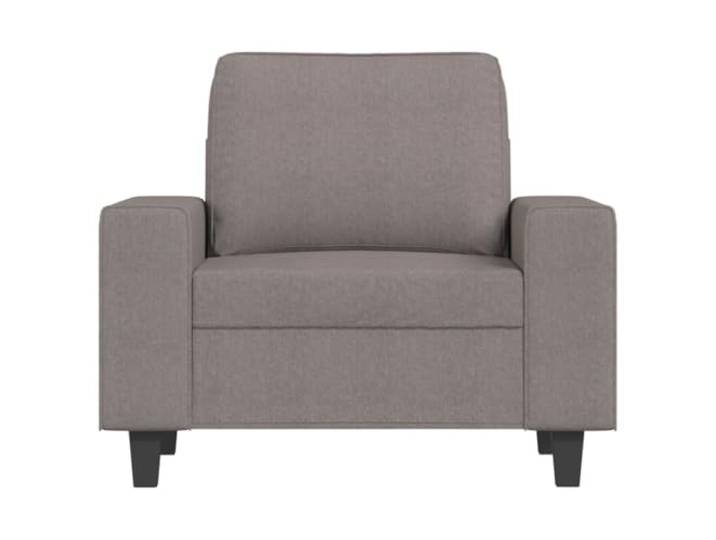 KTHLBRH Sessel Stoff Taupe 60 cm Metallgestell, Schaumstoff, 110 kg, 94 x 77 x 80 cm, Wohnzimmer