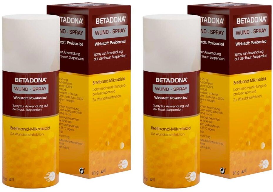 Betadona Wundspray 2x80g