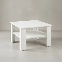 KADIMA DESIGN Couchtisch NIDDA Holz: Sonoma Eiche, Melaminharzbeschichtung, kratzfest, Ablagefläche, 60 kg Belastbarkeit.