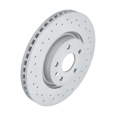 ZIMMERMANN Bremsscheibe SPORT COAT Z 430.2616.52 Vorderachse Gelocht 337mm 30mm für Opel GM