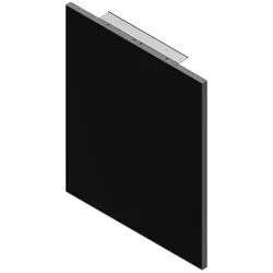 Blende Glas Gerät Buderus schwarz - 8737707791