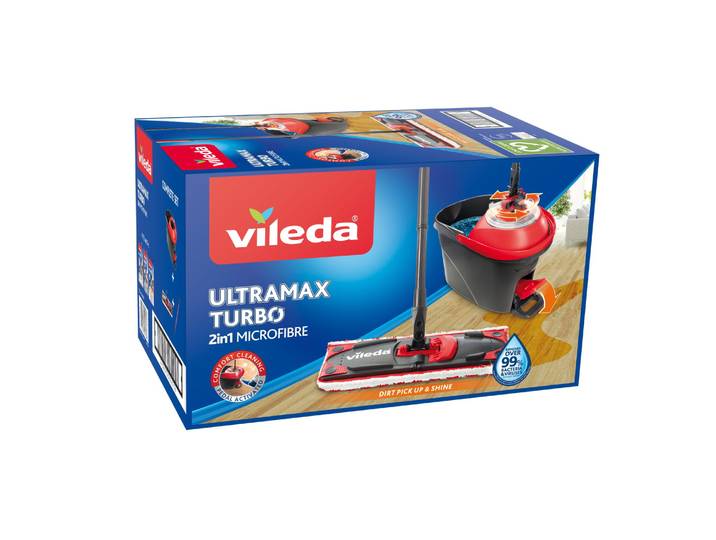 Kit de lavage Système à essorage rotatif Ultramax Turbo VILEDA
