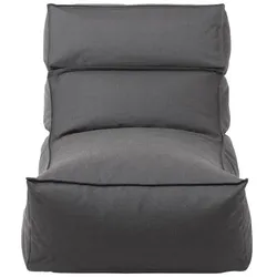 blomus Gartenliege Stay Lounger L 80x80x150 cm Polyester Schwarz