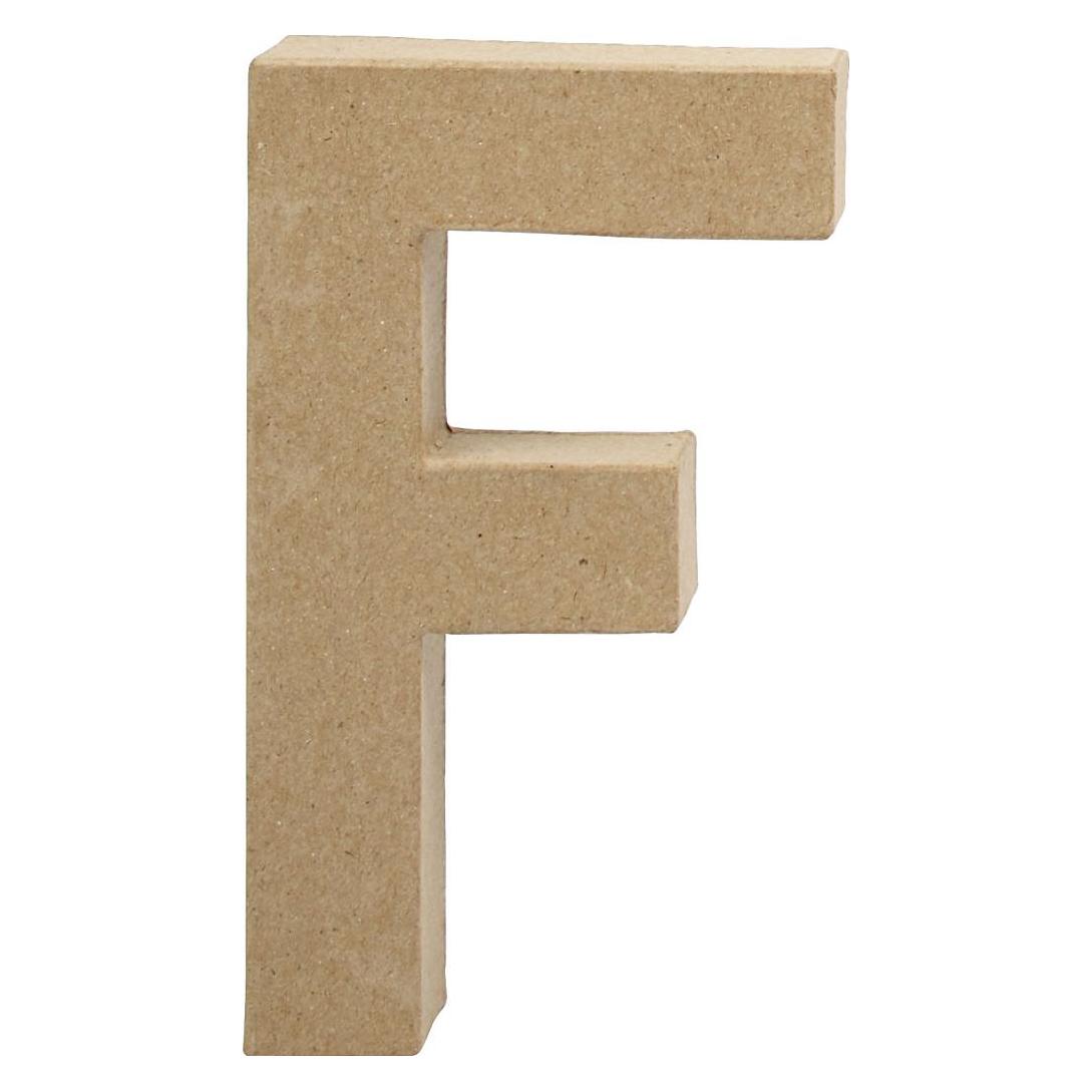 Creativ Company Papp-Buchstabe F 20.5 cm (26605)