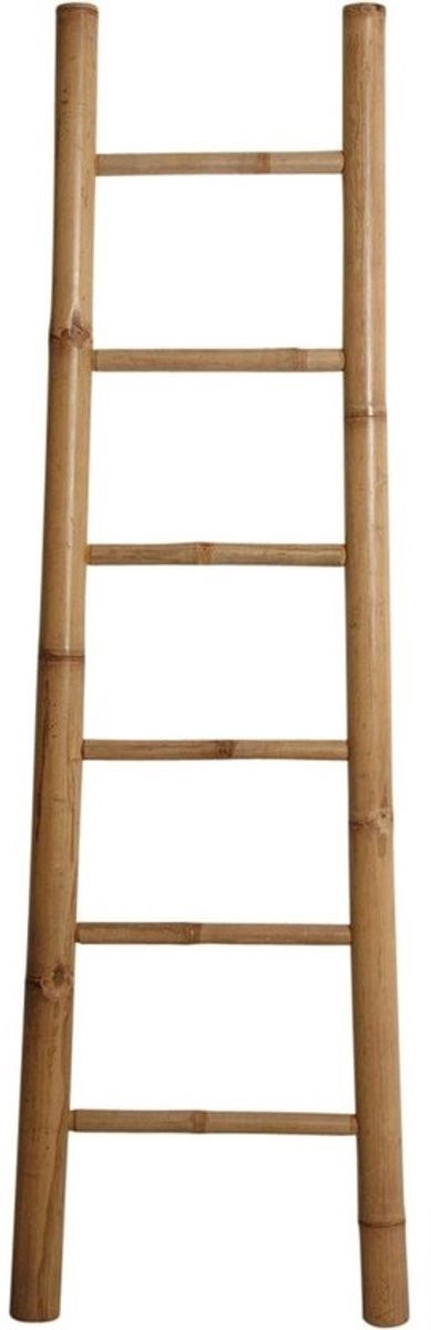 Decoratieve Bamboe Handdoekladder 180 cm - Ideale Handdoekhouder