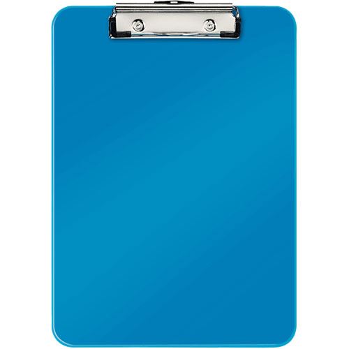 LEITZ Klemmbrett WOW 3971 DIN A4 blau Kunststoff