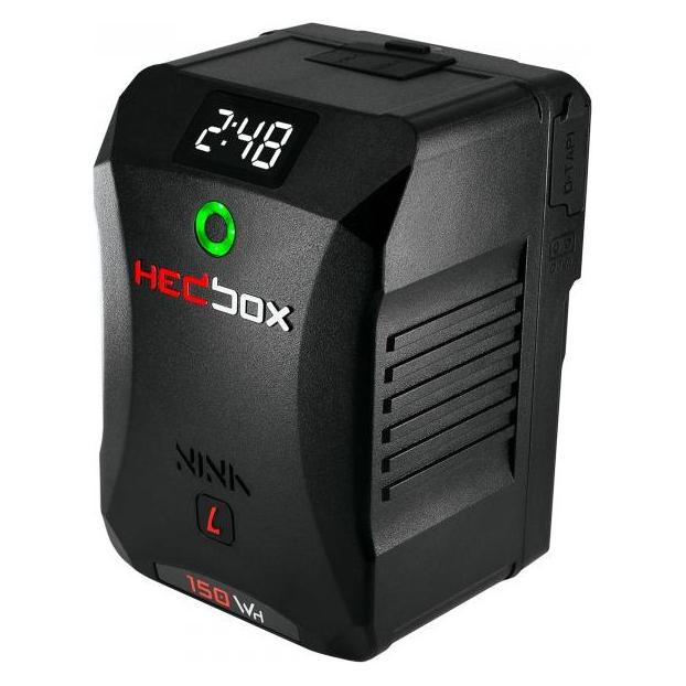 Hedbox Cine V Lock Mount ( High Dur Aluminium )14.8V / 150Wh / 10050mAh15A / 250W Max LoadUSB-A Output 5V / (Kamera Akku) (NINA-L)
