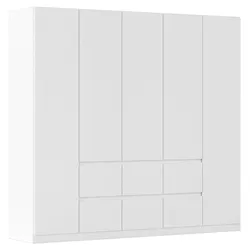 Drehtürenschrank Mainz Weiß