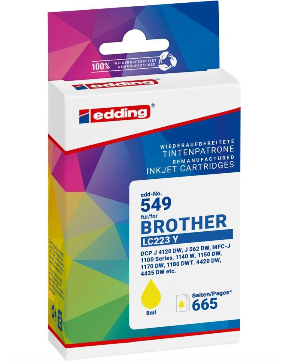 Edding EDD-476 Marker, geel, 8 ml