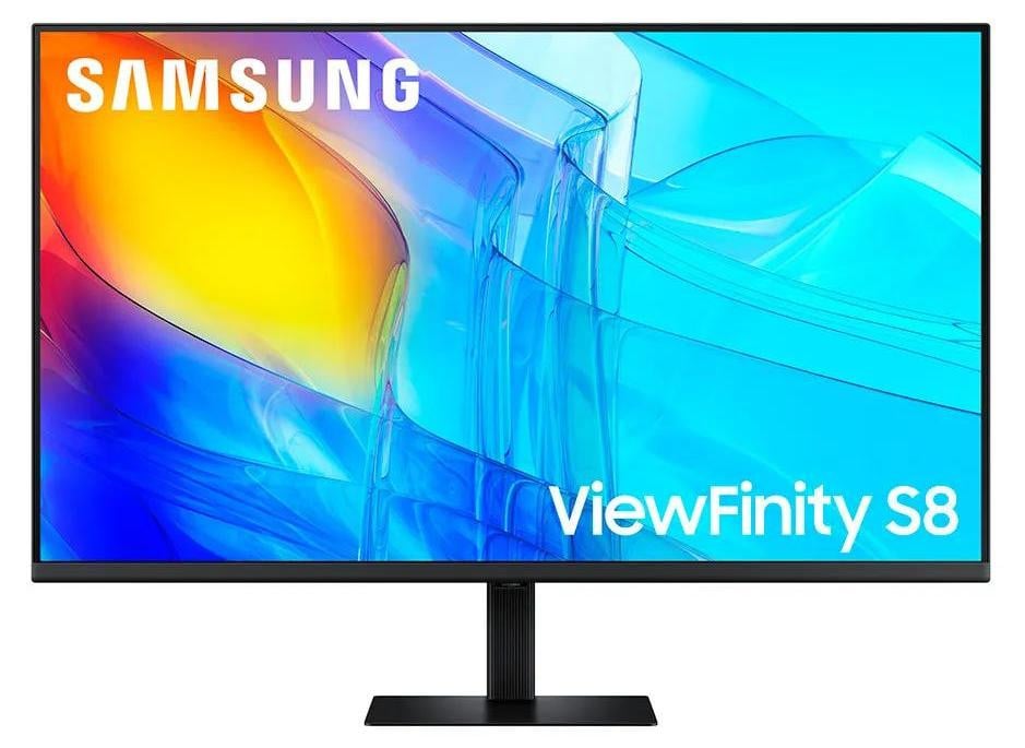 Samsung ViewFinity S8 LS37D802EAUXEN Monitor, 37 inch, 4K Ultra HD, Zwart