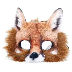 Toi-Toys 17130Z - ANIMAL WORLD Tier-Maske mit Kunstpelz
