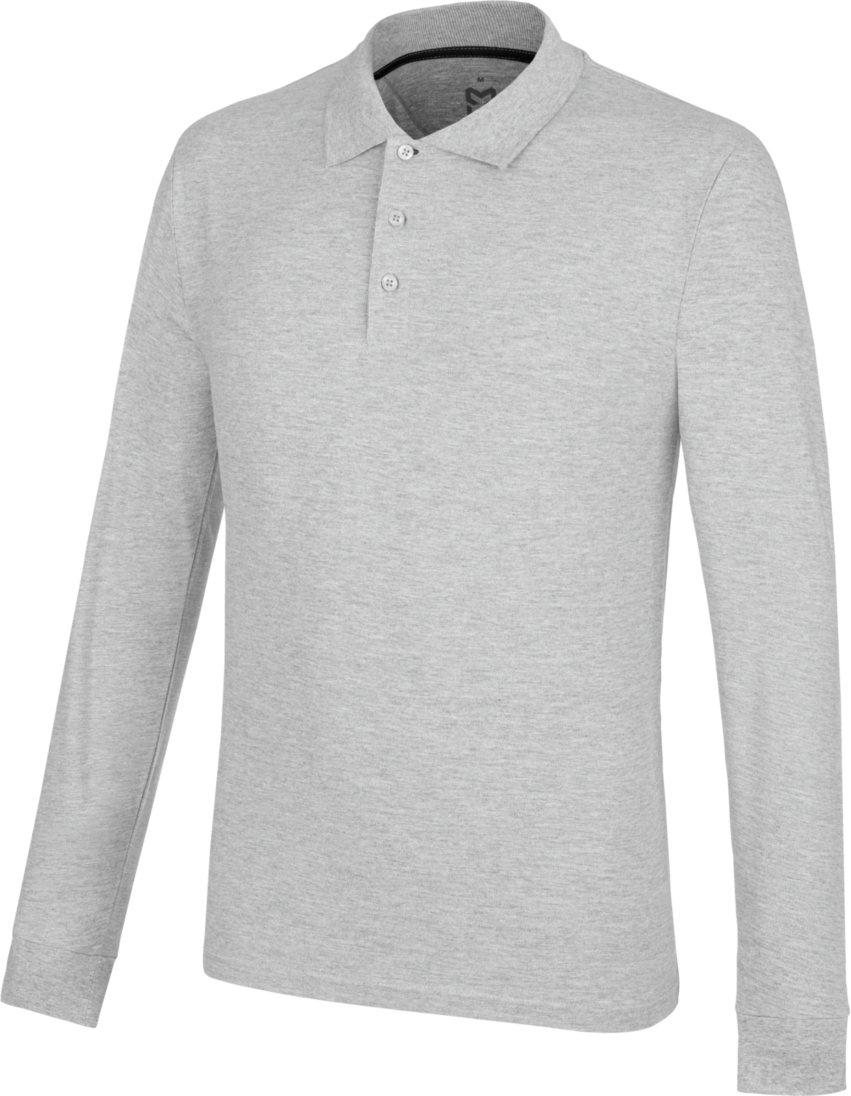 Polo manches longues Job+ Würth MODYF Gris Gris clair